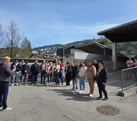 Exkursion Recyclinghof St. Johann mit Abfallberaterin Karin Schönegger